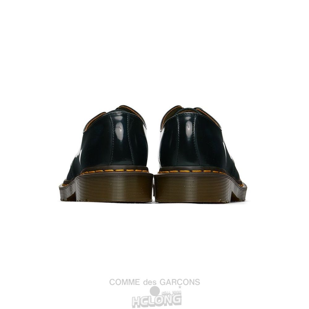 Comme Des Garcons TEIBAN KICHU (HOMME DEUX) HDTB x Dr Martens Steer Glass Leder DJK101 CDG x Dr. Martens Navy | 84190-JDTL